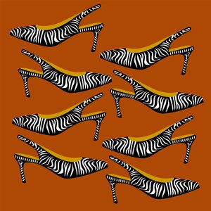 Zebra Slingbacks by Claire Huntley