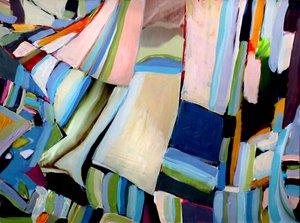 Vibrant Abstract Forms by Claire Lerner