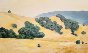 Golden Hillside View