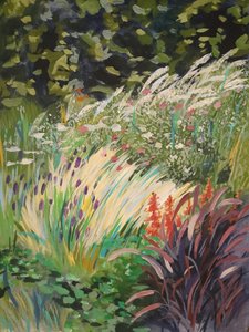 Vibrant Summer Garden