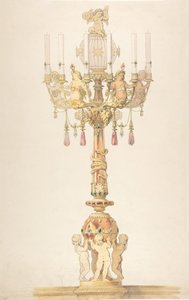 Design for a Candelabra, 1810-38