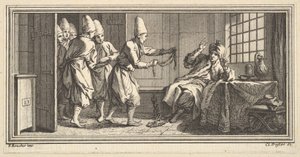 Bringing Rope to the Prisoner by Claude Augustin Duflos