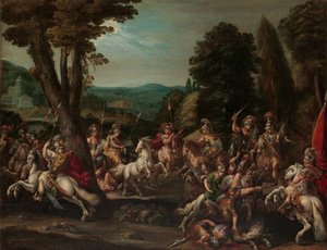 Triumph of the Amazons by Claude Deruet