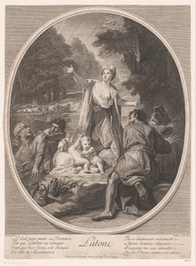 Leto Turns the Farmers into Frogs by Claude Dubosc