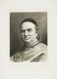Monsignor Pie, Bishop of Poitiers by Claude Ferdinand Gaillard