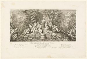Festival of Diana by Claude Gillot