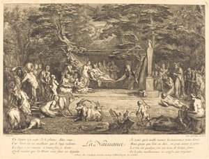Birth by Claude Gillot
