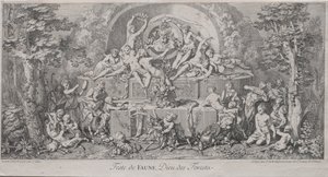 The Four Festivals: Festival of Faune by Claude Gillot