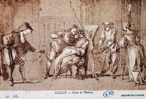 Theatre performance by Claude Gillot