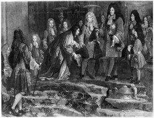 The Doge of Genoa Offering His Apologies to Louis XIV, 15th May 1685 (detail)
