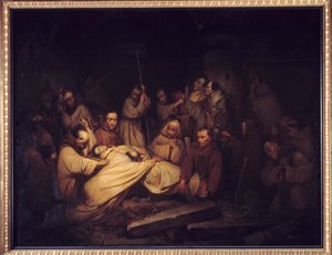 The Count of Comminges. Last scene of the Memorials of the Count of Comminges