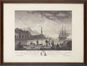 French Steel Engravings by Claude Joseph (after) Vernet