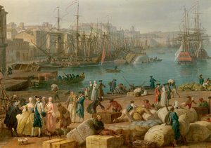 The Port of Marseille in the 18th Century (detail)