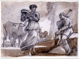 Rural Dance by Claude Lorrain