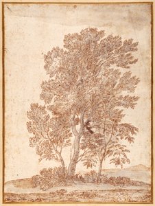 Three Trees by Claude Lorrain