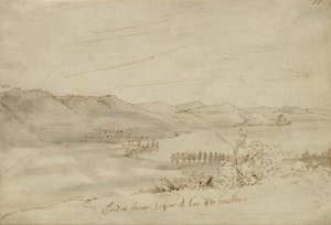 A View of Lake Bracciano