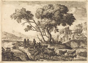 Departure for the Fields by Claude Lorrain