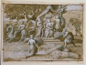Homage to Ceres by Claude Lorrain