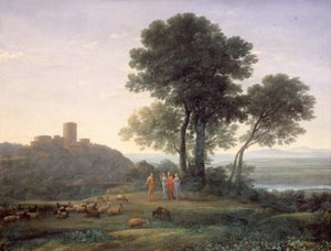 Jacob with Laban and His Daughters