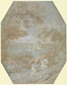 Landscape with the Rest on the Flight into Egypt by Claude Lorrain
