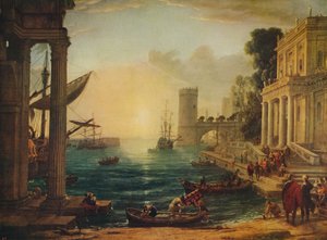 The Embarkation of the Queen of Sheba