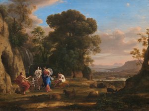 The Judgment of Paris, 1645-1646 by Claude Lorrain