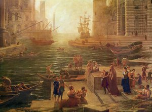 The Boarding of the Holy Roman Saint Paul at Ostia (detail)