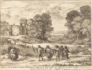 Time, Apollo, and the Seasons by Claude Lorrain