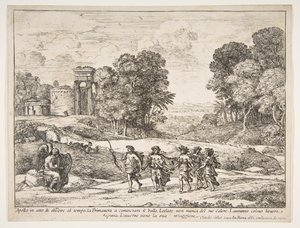 Time, Apollo and the Seasons by Claude Lorrain