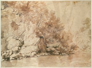 A Study for a Landscape by Claude Lorrain