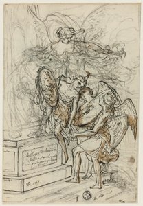 Allegory in Honor of King Stanislas Leczynski by Claude Louis Desrais