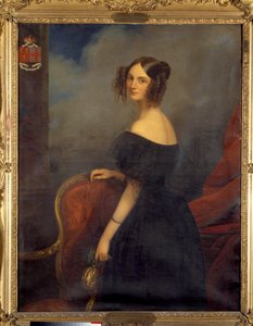 Portrait of the Duchess of Valencay, Countess of Talleyrand Perigord born Anne Louise de Montmorency