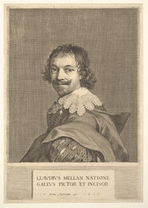 Self Portrait, 1635 by Claude Mellan