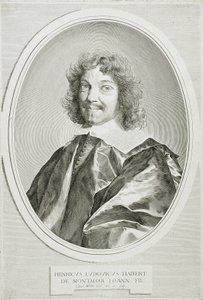 Henri-Louis Habert de Montmor by Claude Mellan