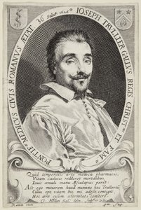Joseph Trullier by Claude Mellan