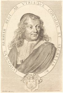 Louis Berryer by Claude Mellan