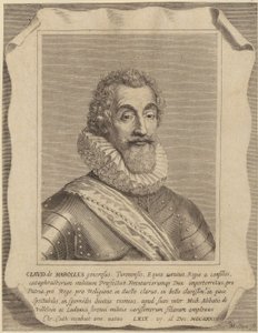 Portrait of Claude de Marolles by Claude Mellan