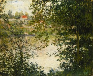 A View Through the Trees of La Grande Jatte Island, 1878