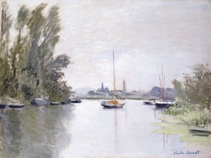 Argenteuil, view of the Small Arm of the Seine, 1872