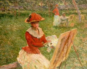Blanche Hoschede Painting