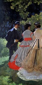 Breakfast on Grass (fragment) by Claude Monet