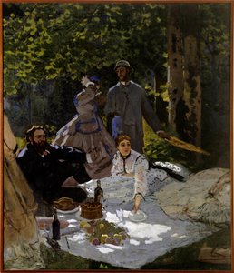 Breakfast on grass (fragment)