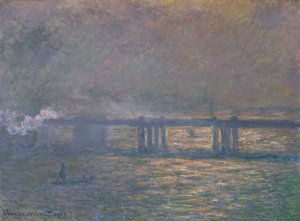 Charing Cross Bridge by Claude Monet