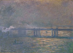 Charing Cross Bridge by Claude Monet