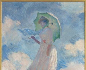Outdoor Figure Study by Claude Monet