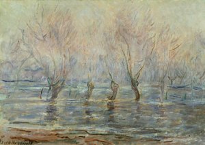 Flood in Giverny by Claude Monet
