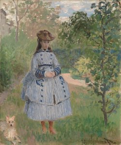 Girl with Dog