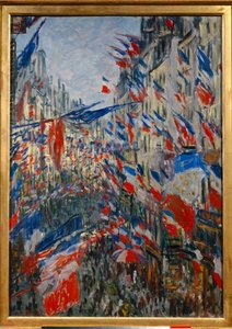 La Rue Saint-Denis in Paris, Feast 30 June 1878