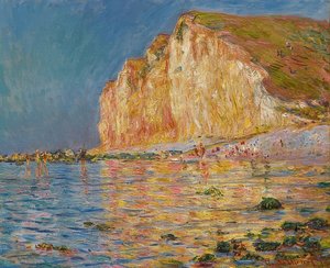 Les Petites-Dalles at Low Tide. 1884