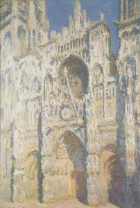Rouen Cathedral in Full Sunlight: Harmony in Blue and Gold, 1894 by Claude Monet